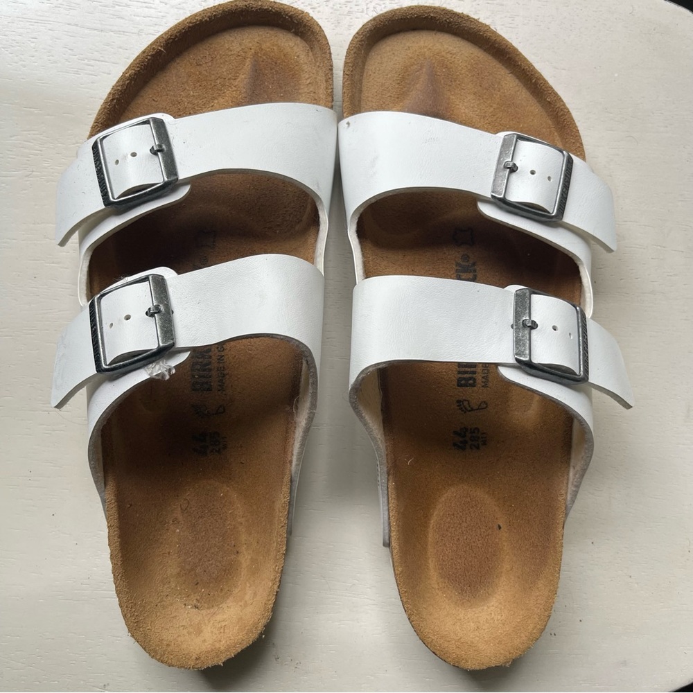 White Birkenstock Sandals